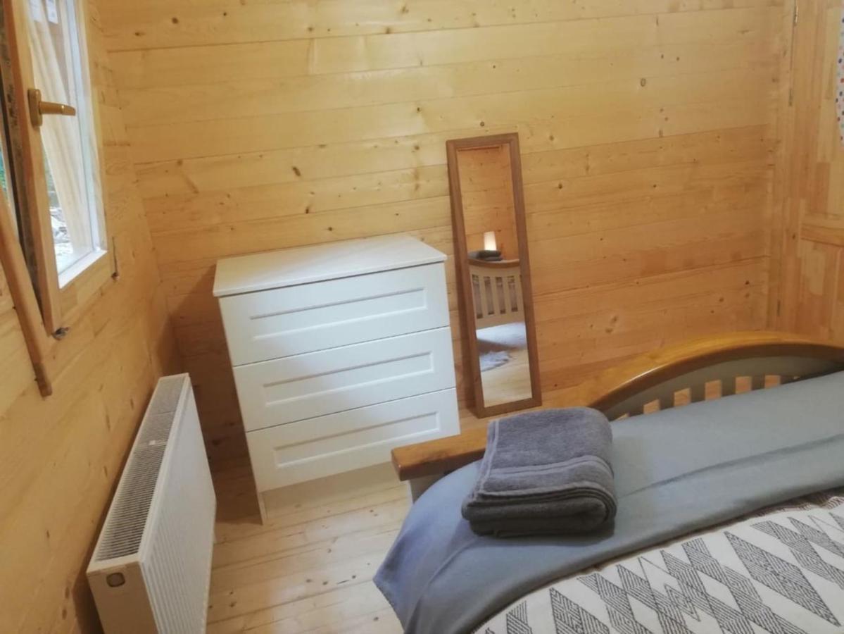 Stunning Log Cabin On The Lake Portroe المظهر الخارجي الصورة